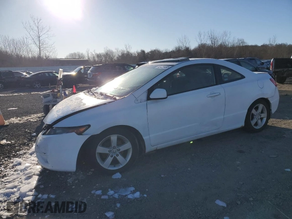 2006 Honda Civic Cpe EX with VIN 2HGFG12826H506188, listed as a Copart auction lot 46429495 with 235,990 mi miles and Clean Title. Bid and sale history available at carsss.com. Image 1.