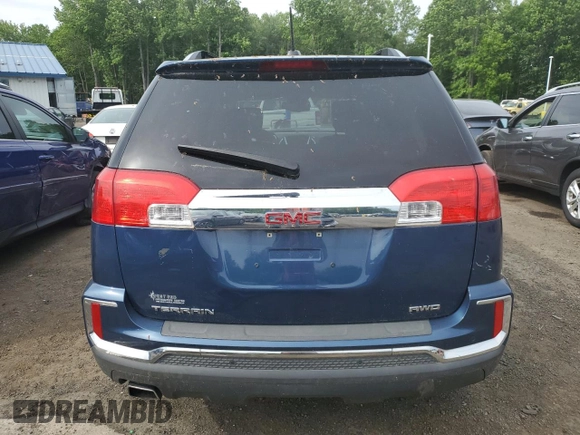 2017 GMC Terrain SLT z VIN 2GKFLUEK2H6138567, wystawiony jako Copart lot #58963035 z przebiegiem 120 901 mil mil oraz Czysty tytuł • Clean title. Historia ofert i sprzedaży dostępna na DreamBid. Obrazek 6.