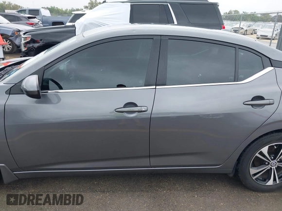2022 Nissan Sentra SV with VIN 3N1AB8CV4NY275763, listed as a IAAI auction lot 41926253 with 21,244 mi miles. Bid and sale history available at carsss.com. Image 15.