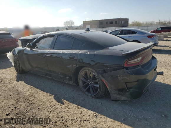 2019 Dodge Charger GT with VIN 2C3CDXHG0KH597651, listed as a Copart auction lot 52932935 with Not Provided miles and Salvage Title. Bid and sale history available at DreamBid. Image 2.