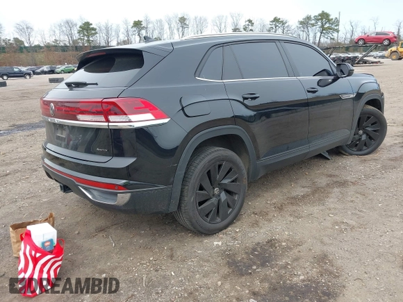 2024 Volkswagen Atlas SE with VIN 1V2KE2CA7RC228100, listed as a IAAI auction lot 42007768 with 27,956 mi miles and . Bid and sale history available at DreamBid. Image 4.