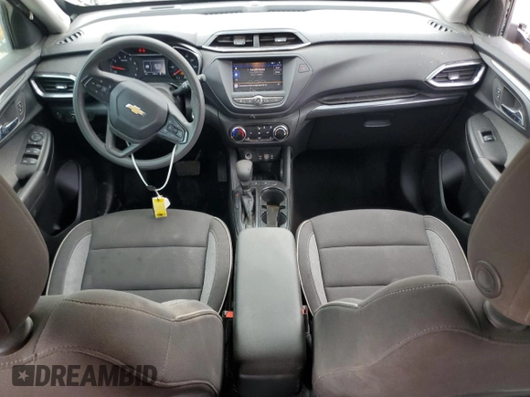 2023 Chevrolet TrailBlazer LT with VIN KL79MPS23PB078741, listed as a Copart auction lot 55104555 with 11,652 mi miles and Salvage Title. Bid and sale history available at DreamBid. Image 8.