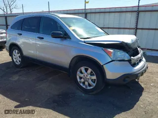 2009 Honda CR-V EX with VIN JHLRE48599C003218, listed as a IAAI auction lot 41744534 with 107,959 mi miles. Bid and sale history available at carsss.com. Image 1.