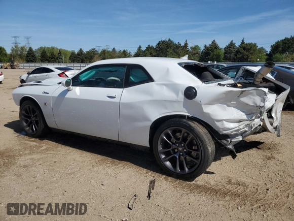 2023 Dodge Challenger R/T Scat Pack z VIN 2C3CDZFJ8PH542866, wystawiony jako Copart lot #56334295 z przebiegiem 23 886 mil mil oraz Szkoda całkowita • Salvage title. Historia ofert i sprzedaży dostępna na DreamBid. Obrazek 2.