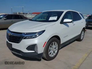 2024 Chevrolet Equinox LT with VIN 3GNAXKEG5RS120231, listed as a IAAI auction lot 42182658 with 27,987 mi miles and . Bid and sale history available at DreamBid. Image 19.