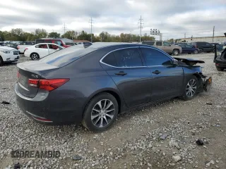 2015 Acura TLX Tech with VIN 19UUB1F59FA007473, listed as a Copart auction lot 74054264 with 129,312 mi miles and Salvage Title. Bid and sale history available at carsss.com. Image 3.