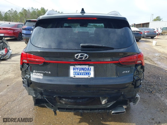 2021 Hyundai Santa Fe Limited with VIN 5NMS44AL3MH317127, listed as a IAAI auction lot 41355042 with 46,790 mi miles. Bid and sale history available at carsss.com. Image 17.
