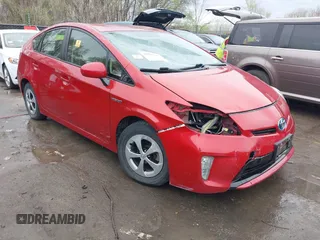 2014 Toyota Prius Four z VIN JTDKN3DU7E1832736, wystawiony jako IAAI lot #41936543 z przebiegiem 106 755 mil mil oraz . Historia ofert i sprzedaży dostępna na DreamBid. Obrazek 1.