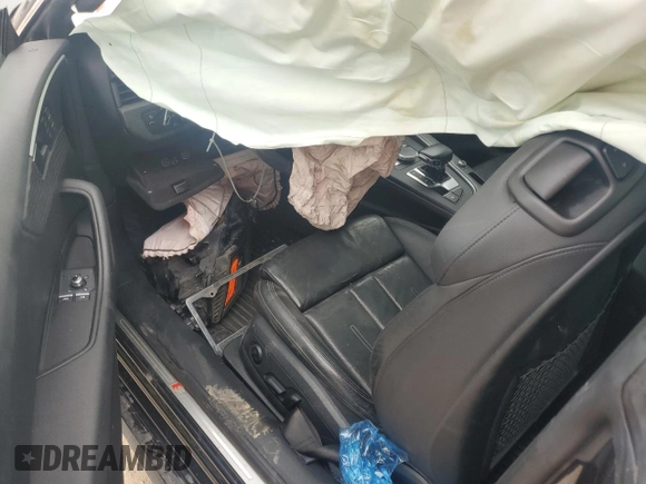 2018 Audi A5 Premium Plus with VIN WAUTNAF5XJA062229, listed as a Copart auction lot 51327825 with Not Provided miles and Salvage Title. Bid and sale history available at DreamBid. Image 8.