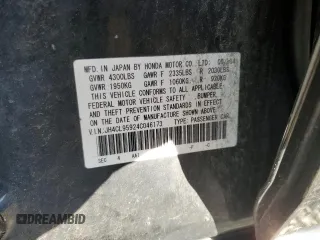 2004 Acura TSX w/Navigation with VIN JH4CL95924C046173, listed as a Copart auction lot 76322884 with 274,359 mi miles and Salvage title. Bid and sale history available at DreamBid. Image 13.