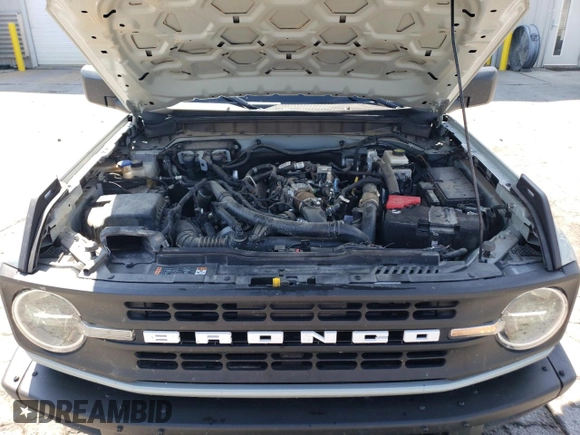 2021 Ford Bronco with VIN 1FMEE5BP4MLA94558, listed as a Copart auction lot 68940904 with 59,409 mi miles and Salvage title. Bid and sale history available at DreamBid. Image 12.