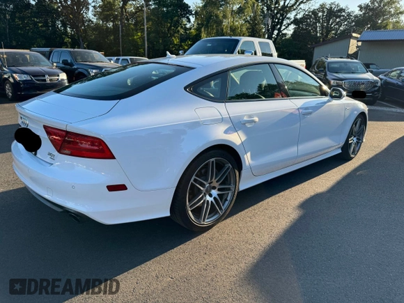 2014 Audi A7 3.0 Prestige with VIN WAU2GAFC6EN070024, listed as a Copart auction lot 53004195 with 116,246 mi miles and Clean Title. Bid and sale history available at carsss.com. Image 4.