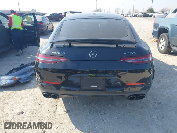 2020 Mercedes-Benz AMG GT 53 z VIN W1K7X6BB6LA016543, wystawiony jako IAAI lot #41793653 z przebiegiem 23 631 mil mil oraz . Historia ofert i sprzedaży dostępna na DreamBid. Obrazek 16.