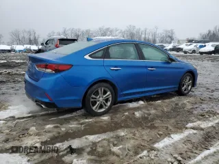 2018 Hyundai Sonata SEL with VIN 5NPE34AF1JH663556, listed as a Copart auction lot 45121305 with 57,941 mi miles and Salvage Title. Bid and sale history available at DreamBid. Image 3.