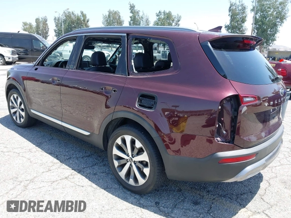 2020 Kia Telluride S with VIN 5XYP64HC5LG010282, listed as a IAAI auction lot 42532923 with 72,941 mi miles and . Bid and sale history available at DreamBid. Image 3.