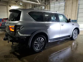 2022 Nissan Armada SL with VIN JN8AY2BA3N9392879, listed as a Copart auction lot 89096725 with 53,545 mi miles and Clean Title. Bid and sale history available at carsss.com. Image 3.