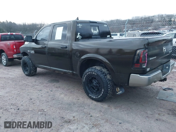 2013 Ram 1500 Outdoorsman with VIN 1C6RR7LT4DS677162, listed as a IAAI auction lot 41652523 with 151,958 mi miles. Bid and sale history available at carsss.com. Image 3.