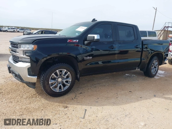 2021 Chevrolet Silverado 1500 LT with VIN 1GCUYDED9MZ178701, listed as a IAAI auction lot 41085034 with 81,682 mi miles. Bid and sale history available at carsss.com. Image 2.