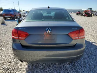 2014 Volkswagen Passat SE w/Sunroof with VIN 1VWBS7A36EC074658, listed as a Copart auction lot 81682904 with 120,402 mi miles and Salvage Title. Bid and sale history available at carsss.com. Image 6.