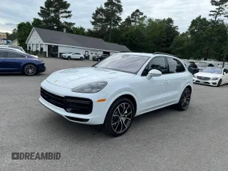 2019 Porsche Cayenne Turbo with VIN WP1AF2AY9KDA80539, listed as a Copart auction lot 63202115 with 120,649 mi miles and Clean title. Bid and sale history available at DreamBid. Image 2.