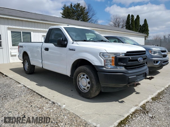 2018 Ford F-150 XL with VIN 1FTMF1EB7JKC12738, listed as a Copart auction lot 51264435 with 290,451 mi miles and Clean Title. Bid and sale history available at carsss.com. Image 4.
