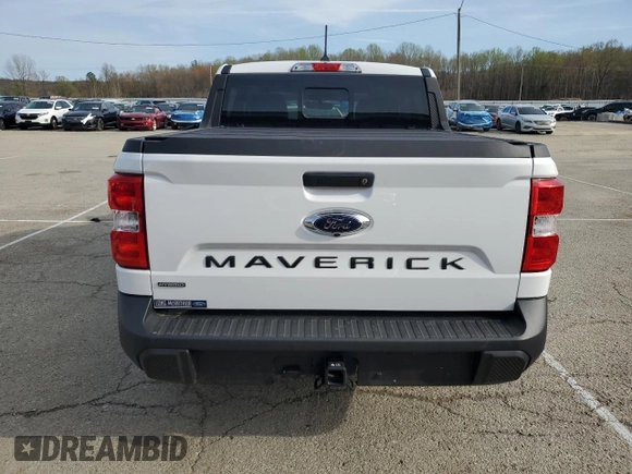 2023 Ford Maverick XL with VIN 3FTTW8E37PRB01270, listed as a Copart auction lot 50803335 with 16,996 mi miles and Salvage Title. Bid and sale history available at DreamBid. Image 6.