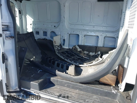 2019 Ford Transit with VIN 1FTYE1YM7KKA23171, listed as a IAAI auction lot 41260744 with 114,715 mi miles and . Bid and sale history available at DreamBid. Image 8.
