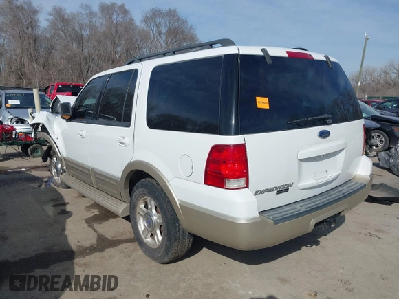 2006 Ford Expedition Eddie Bauer z VIN 1FMPU18566LA95837, wystawiony jako IAAI lot #41739584 z przebiegiem 248 823 mil mil oraz . Historia ofert i sprzedaży dostępna na DreamBid. Obrazek 3.