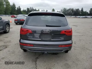 2015 Audi Q7 S line Prestige with VIN WA1DGAFE5FD005535, listed as a Copart auction lot 56905465 with 117,934 mi miles and Salvage title. Bid and sale history available at DreamBid. Image 6.