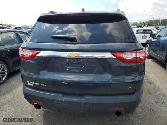 2019 Chevrolet Traverse LT Leather with VIN 1GNEVHKW1KJ202860, listed as a Copart auction lot 54431074 with 77,451 mi miles and Salvage Title. Bid and sale history available at carsss.com. Image 6.