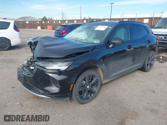 2021 Buick Envision Preferred with VIN LRBAZLR49MD101276, listed as a IAAI auction lot 40901895 with 30,651 mi miles and . Bid and sale history available at DreamBid. Image 2.