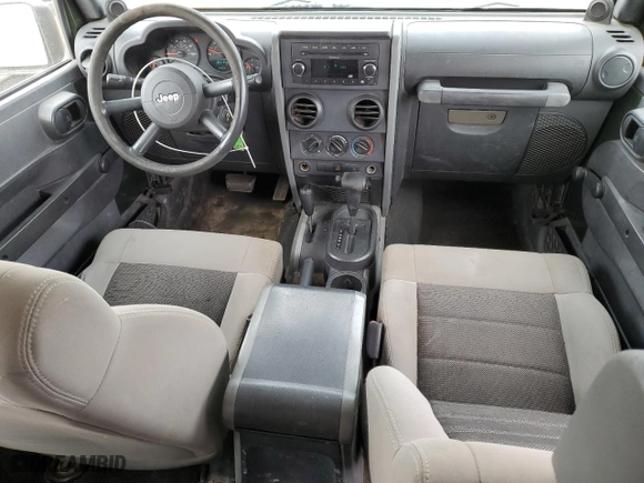 2009 Jeep Wrangler Unlimited X with VIN 1J4GA39199L753038, listed as a Copart auction lot 49929225 with NaN miles and Salvage Title. Bid and sale history available at carsss.com. Image 8.
