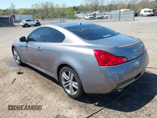 2008 Infiniti G37 Coupe Journey with VIN JNKCV64E38M101396, listed as a IAAI auction lot 42049780 with 128,809 mi miles. Bid and sale history available at carsss.com. Image 3.