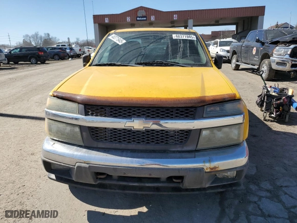 2005 Chevrolet Colorado LT w/1LT with VIN 1GCDT146958206486, listed as a Copart auction lot 48371945 with 209,816 mi miles and Clean Title. Bid and sale history available at carsss.com. Image 5.