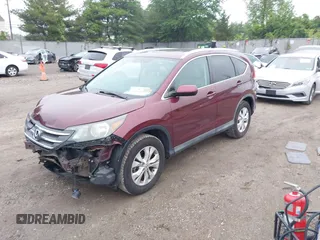 2013 Honda CR-V EX-L with VIN 5J6RM4H73DL067159, listed as a IAAI auction lot 42272185 with 98,802 mi miles and . Bid and sale history available at DreamBid. Image 2.