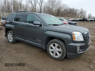 2017 GMC Terrain SLE with VIN 2GKFLTEK5H6338224, listed as a Copart auction lot 52865455 with 88,861 mi miles and Clean Title. Bid and sale history available at carsss.com. Image 4.