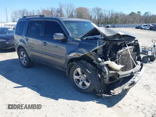 2012 Honda Pilot EX-L with VIN 5FNYF3H59CB015301, listed as a IAAI auction lot 41733029 with 365,345 mi miles. Bid and sale history available at carsss.com. Image 1.