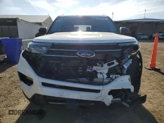 2022 Ford Explorer XLT with VIN 1FMSK8DH0NGB64957, listed as a Copart auction lot 54223705 with 18,467 mi miles and Salvage Title. Bid and sale history available at DreamBid. Image 5.