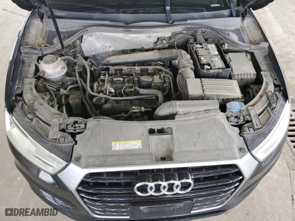 2018 Audi Q3 Premium with VIN WA1BCCFS8JR007554, listed as a Copart auction lot 50828605 with 66,195 mi miles and Clean Title. Bid and sale history available at carsss.com. Image 12.