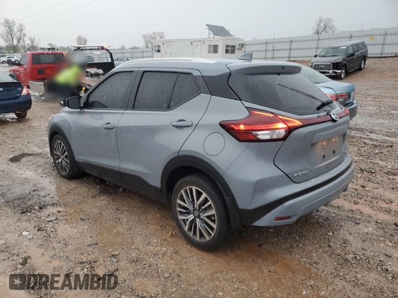 2021 Nissan Kicks SV with VIN 3N1CP5CV9ML519783, listed as a Copart auction lot 51659595 with 35,838 mi miles and Salvage Title. Bid and sale history available at carsss.com. Image 2.