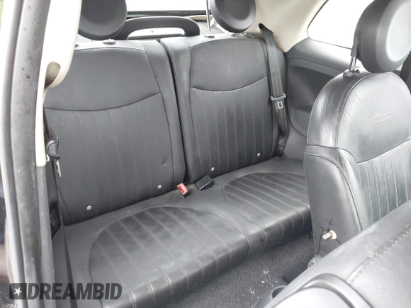 2012 FIAT 500 Lounge with VIN 3C3CFFER4CT187857, listed as a IAAI auction lot 42193503 with 130,077 mi miles and . Bid and sale history available at DreamBid. Image 8.