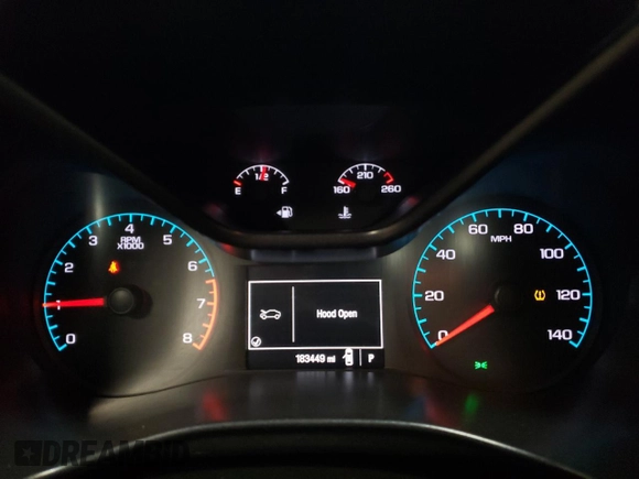 2015 Chevrolet Colorado 4WD WT with VIN 1GCGTAE34F1227046, listed as a Copart auction lot 86848494 with 183,449 mi miles and Salvage Title. Bid and sale history available at DreamBid. Image 9.