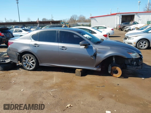 2013 Lexus GS 350 with VIN JTHBE1BL2D5003822, listed as a IAAI auction lot 41801692 with 150,537 mi miles. Bid and sale history available at carsss.com. Image 14.