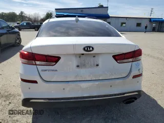 2019 Kia Optima LX with VIN 5XXGT4L33KG354373, listed as a Copart auction lot 47323175 with 130,137 mi miles and Salvage Title. Bid and sale history available at carsss.com. Image 6.
