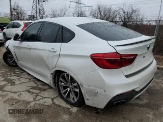 2016 BMW X6 xDrive35i with VIN 5UXKU2C55G0N78815, listed as a Copart auction lot 35872463 with 0 mi miles. Bid and sale history available at carsss.com. Image 2.