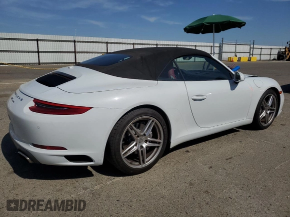 2018 Porsche 911 Carrera with VIN WP0CA2A90JS138078, listed as a Copart auction lot 57604435 with 32,841 mi miles and Salvage title. Bid and sale history available at DreamBid. Image 3.