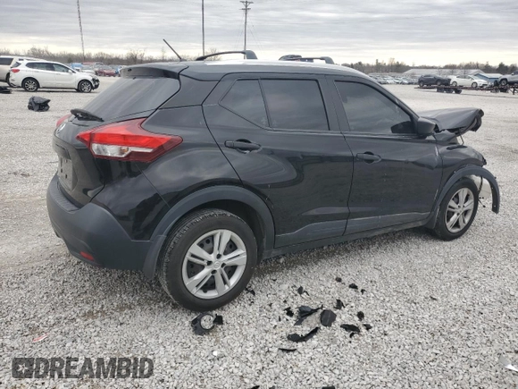 2019 Nissan Kicks SV with VIN 3N1CP5CU0KL520728, listed as a Copart auction lot 46572425 with 112,924 mi miles and Salvage Title. Bid and sale history available at carsss.com. Image 3.