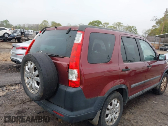 2005 Honda CR-V EX with VIN SHSRD78855U325016, listed as a IAAI auction lot 41955363 with 204,335 mi miles. Bid and sale history available at carsss.com. Image 4.