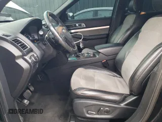 2017 Ford Explorer XLT with VIN 1FM5K8D85HGA83650, listed as a Copart auction lot 45847155 with 103,618 mi miles and Salvage Title. Bid and sale history available at DreamBid. Image 7.
