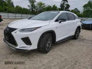 2022 Lexus RX with VIN 2T2YGMDA6NC086190, listed as a Copart auction lot 49221513 with 5,977 mi miles. Bid and sale history available at carsss.com. Image 1.